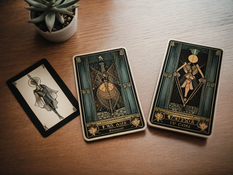 Comparativa visual entre el Tarot de Marsella y una baraja de cartas angelicales.