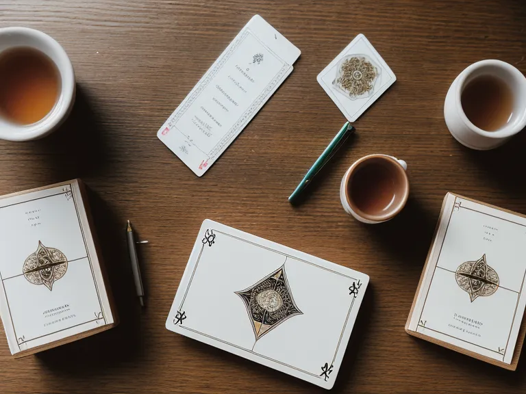 Lectura organizada separando el Tarot de Marsella de las cartas de ángeles