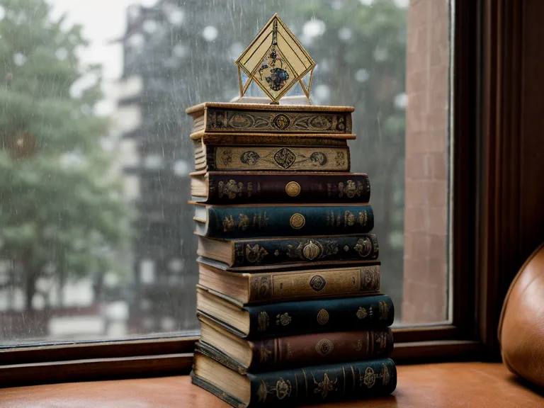 Libros de tarot en español y francés en una estantería de Alcalá de Henares
