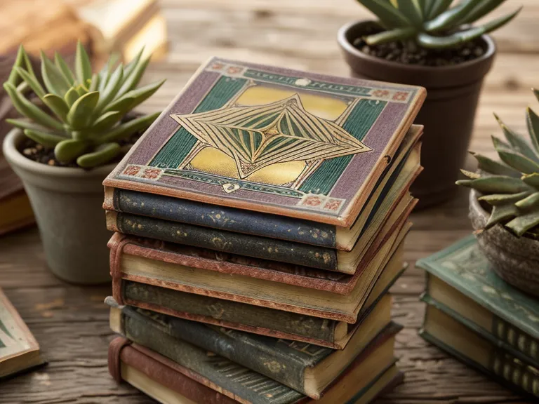Libros de tarot en varios idiomas en una estantería de Alcalá de Henares