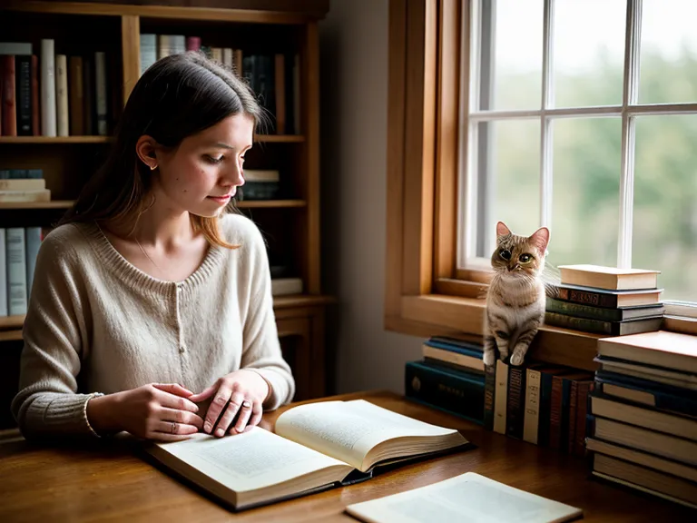 Mano escribiendo en un cuaderno junto a una carta de ángeles